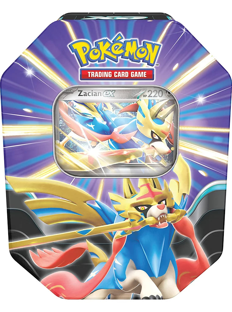 Pokemon Slashing Legends Tin - Zacian EX