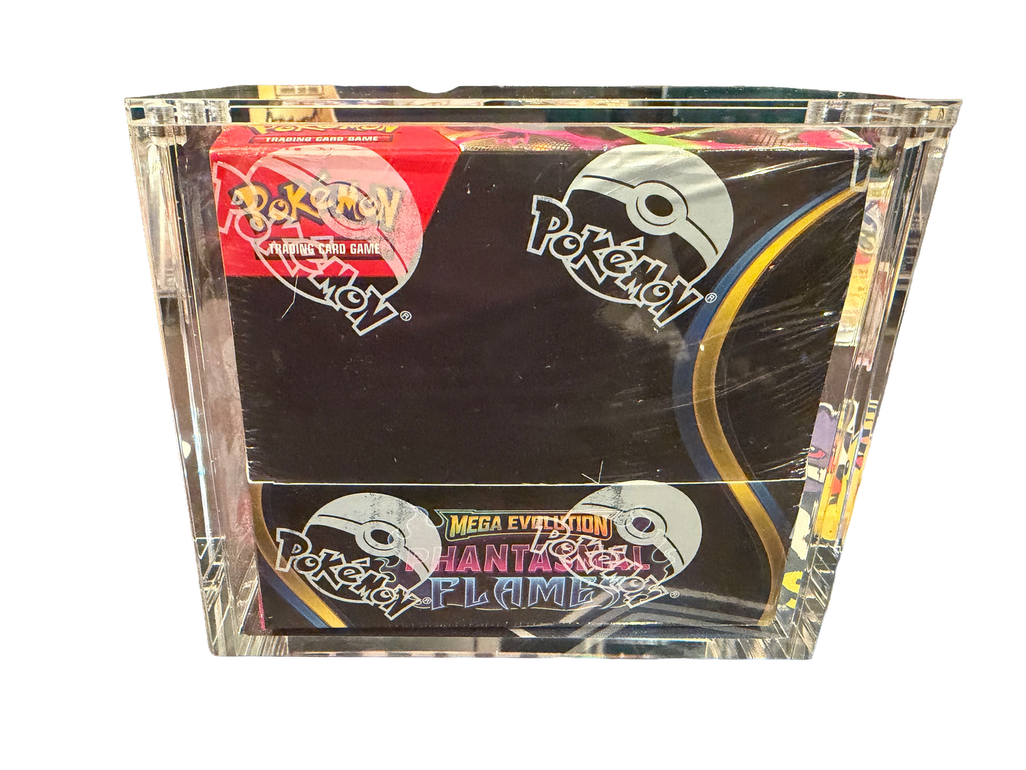 Acrylic Protective Display Case for English Pokémon Booster Box