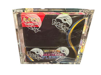Acrylic Protective Display Case for English Pokémon Booster Box