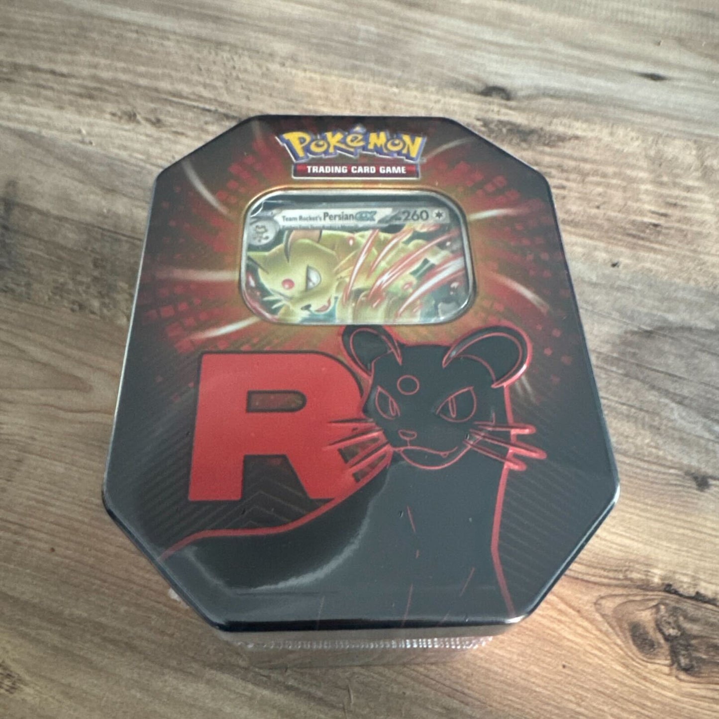 Team Rocket's Persian ex Tin