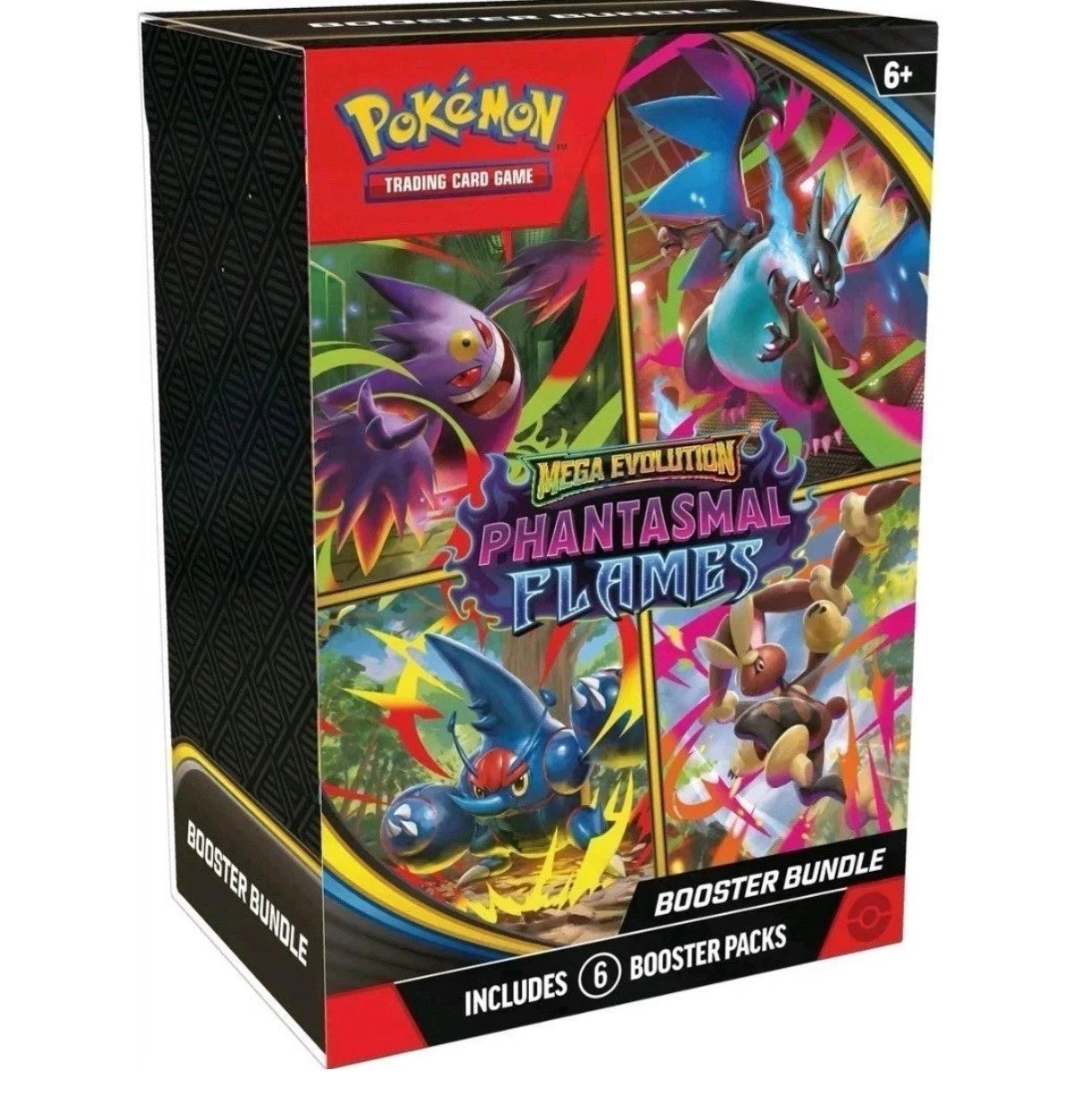 Pokémon Trading Card Game (TCG): Mega Evolution Phantasmal Flames Booster Bundle