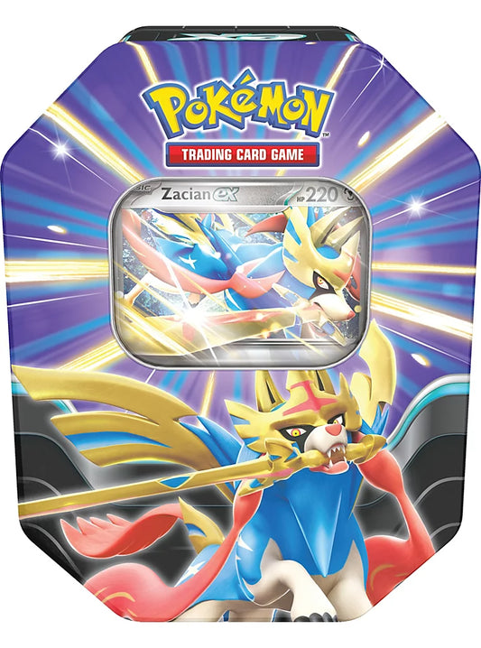 Pokemon Slashing Legends Tin - Zacian EX